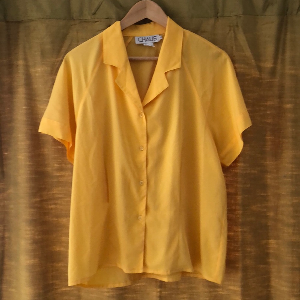Vintage Chaus Button Down Blouse